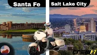 Мотопутешествие из Santa Fe в Saint Lake City в The Crew 2