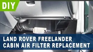 Land Rover Freelander Cabin Air Filter Replacement ( 2002 2003 2004 2005 2006 )