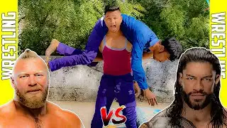 WWE Roman Reigns vs Brock Lesnar 😈 | WWE रोमन रेन्स vs ब्रॉक लेसनर | Please Support Guys 🥺
