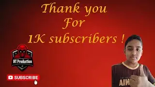 Thank you for 1K subscribers !