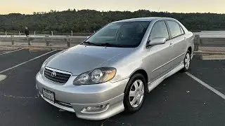 2005 Toyota Corolla S Sedan - Silver