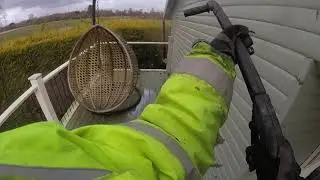 wasps nest has blast off..