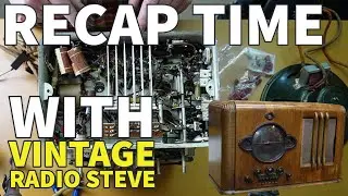Vintage Valve Radio Recap Columbus Model 65 valve radio