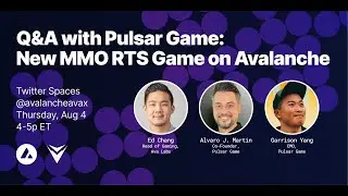 Avalanche Spaces: Q&A with Pulsar Game: New MMO RTS Game on Avalanche | Avalanche Gaming