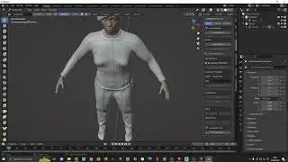 Fixing Clothes from MakeHuman In Blender using the Inflate Tool in Sculpt Mode to create 3D figures.