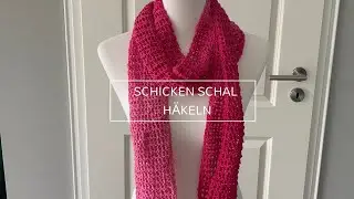 Häkeln für Anfänger: Schal in festen Maschen, ganz einfach