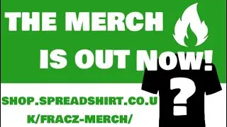 fracZ Merch on sale NOW 🔥🔥🔥
