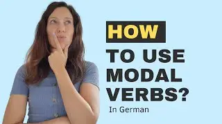 How to use modal verbs in German?