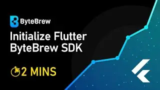 How to initialize ByteBrew SDK in your Flutter App in 2 Minutes!
