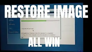 IMAGE/restore Windows 10/11 in less then 10 min With installation drivers | ACRONIS