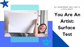 An Apartment Surface Test | #YouAreAnArtist Prompt by Kim Beck and Sarah Urist Green