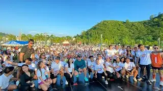 MULING PAG LAPAG NI KIDLATHOR NAKI SALI SA KOLOR FUN RUN NG BICOLANO CONTENT CREATOR.