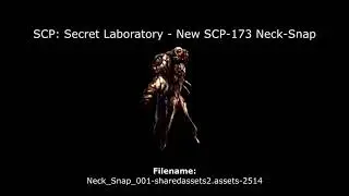 SCP: Secret Laboratory - New SCP-173 Neck Snap