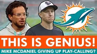 Miami Dolphins Make A GENIUS Hire! Mike McDaniel Giving Up Play-Calling? Dolphins Rumors