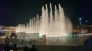 Dubai fountain Dubai mall Burj Khalifa Dubai