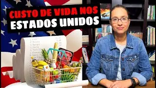 CUSTO DE VIDA NOS EUA EM 2023 ATUALIZADO  🇺🇸