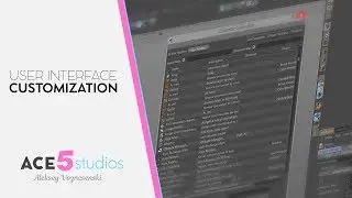 ui customization in Maxon Cinema4D