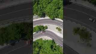 В Сочи на машине? Уверен? Сочинский серпантин с высоты птичьего полета