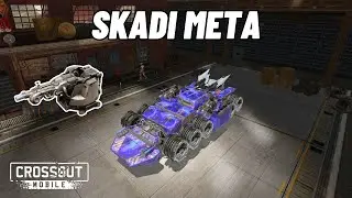Skadi is INSANE! (META) • Crossout Mobile