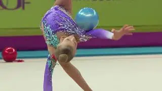 Yelyzaveta Zorkina (BLR) - Ball Q - 2020 European Championships Kyiv