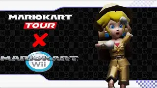 Explorer Peach W/ Custom Animations (MKWII)