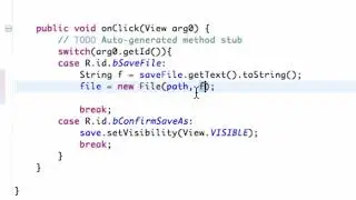 Android Developing Applications Tutorial 108 InputStream and OutputStream