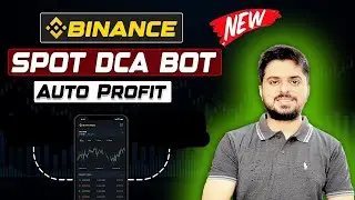 🔴BINANCE SPOT DCA STRATEGY | AUTOMATIC PROFIT | Binance Spot Bot Trading for Beginners