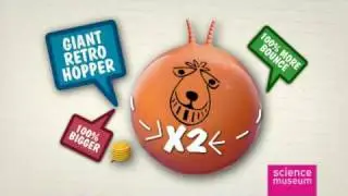 Space Hopper from The Science Museum - HQ WIDESCREEN