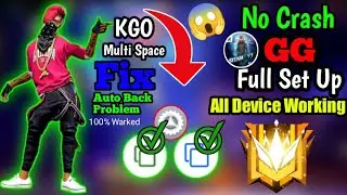 free fire ob36 update emote hack set-up || no crash game || no crash gg || fix auto back problem 😱