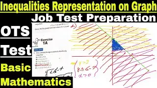 Inequalities Representation on Graph | Job Test Preparation | Basic Mathematics | OTS Test Prepara