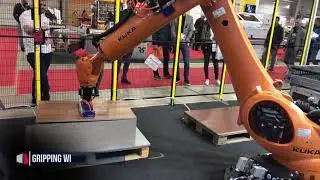 imos CAD CAM - Edgebanding and Drilling Robotic Cell