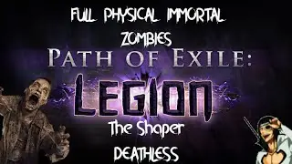 [PoE 3.7] Necromancer - Pure Physical Immortal Zombies - The Shaper