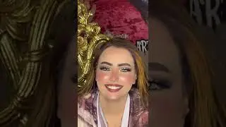 العروسه كانت عايزه ميكب ظاهر وتقيل #makeup
