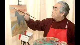 Илья Жақановтың саз-сурет әлемінде.
