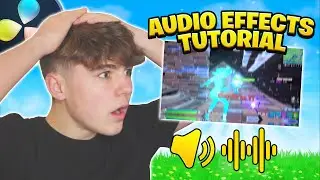 How to Add AUDIO EFFECTS to Fortnite Montages - Davinci Resolve (Muffled Audio, Song Switches, Etc.)