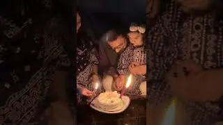 Hubby’s Birthday Celebration 🎉 #maccreations #shortsvideo #saymashaallah