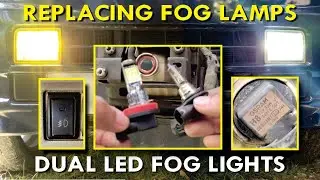 Replacing the Fog Lights/Lamps with Dual Color LED Bulb