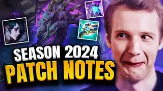NEW SEASON 2024 PATCH NOTES 14.1 | Jankos
