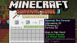 Repairing, Combining, & Disenchanting! ▫ Minecraft Survival Guide ▫ Tutorial Let's Play [S3 Ep.10]