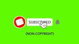 YouTube SUBSCRIBER Intro Green screen Non-CopyRight Video