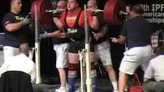 Vladimir Bondarenko Squats - IPF Worlds 2005