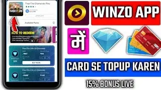 WINZO GOLD MEIN CREDIT CARD SE DIAMOND KAISE KHARIDEN || HOW TO BUY DIAMOND ON WINZO CREDIT CARD ?