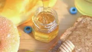Frasco De Vidrio Mini Miel Hexagonal 45 Ml Con Tapa (20pcs)