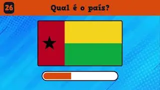 Adivinhe 53 bandeiras da ÁFRICA
