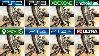 Comparing Downhill Domination in All Consoles (Side by Side) 4K