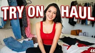 4k Transparent Lingerie Try On haul |4K Micro Bikini Try-On haul 4K 