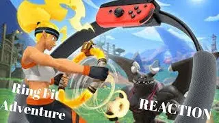 Ring Fit Adventures??!! (Reaction)