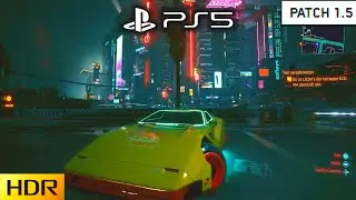 CYBERPUNK 2077 NEW PATCH 1.5 UPDATE - PS5 Gameplay Test & Performance 17