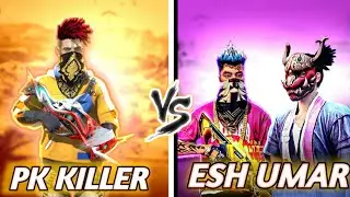 2 PRO PLAYER VS PK KILLER  BEST CS GAMEPLAY GARENA FREE FIRE MS GAMER