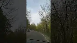 дорога . спуск с Кумысной поляны в Ленинский район.